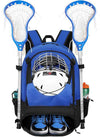 LARIPOP Lacrosse Bag Extra Large Backpack with Stick Holders & Helmet Compartment for Men Women Youth
