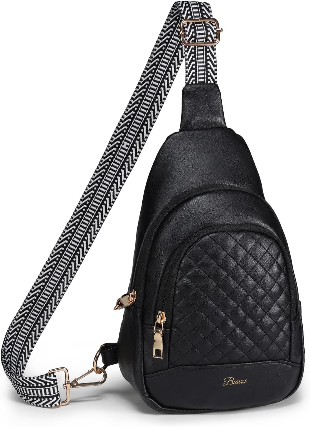 Crossbody Bags for Women Anti Theft Small Sling Handbag with Zipper Lock Vegan Leather RFID Blocking Chest Pure