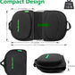 Small Travel Seat Cushion,Gel Memory Foam Seat Cushion,Supportive Butt Pillow,Portable and Foldable for Long Sitting Hours on Stadium Airplane Car Seat