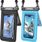 Waterproof Phone Pouch Floating, Double Bags Waterproof Phone Case with Lanyard for iPhone 16 15 Pro Max, Galaxy S24 S23 Ultra, IPX8 Cellphone Dry Bag Beach Cruise Ship Essentials 2 Pack-8.5''