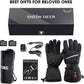 SNOW DEER Heated Motorcycle Gloves for Men Women, Electric Glove Rechargeable Battery Heated Hand for Motorcycle Biking Hunting Arthritis Skiing Working