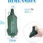AXEN Soft Flask TPU Foldable Running Hydration Flask, Soft Collapsible Water Bottle for Hydration Pack Cycling Marathon Running Hiking
