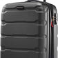 Samsonite Omni PC Hardside Expandable Luggage with Spinner Wheels, Black, 3-Piece Set (20/24/28)