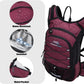 15L Insulated Hydration Backpack Pack with 2L Water Bladder Lightweight Hiking Backpack Bag for Women Men Daypack for Hiking Running Festival Camping Biking