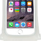 AquaVault 100% Waterproof Floating Smart Phone Case & Money Pouch - Fits All Phones - Made from Premium Heavy Duty PVC for Added Drop Protection - Includes Adjustable Neck Strap. White