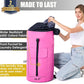 Laundry Bag 115L, College Dorm Room Essentials, Extra Large Laundry Bag with Straps, Heavy Duty Laundromat Bag, Large Laundry Backpack, Laundry Hamper Backpack for College, Dirty Clothes Bag for Dorm
