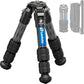 Travel Camera Carbon Fiber Mini Table Tripod, 14.5" Lightweight Desktop Tripod for DSLR Camera Video Camcorder Webcam, Max Load 22lb（LS-223CX）