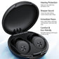 45dB Ear Plugs for Sleeping 0.1oz Ultra-Comfy Noise Cancelling Ear Plugs for Concerts, Deep Focus, Travel, Noise Reduction Ear Plug with 8 Ear Tips Reusable Earplugs with Carry Case Black