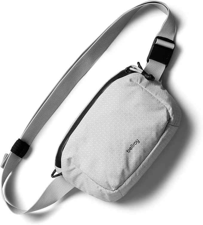 Bellroy Lite Belt Bag (versatile crossbody bag, fanny pack) - Fog