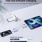 USB C Wall Charger Block,100W GaN 6-Port QC+PD3.0 Charging Station Type C Fast Chargers Plug Brick Portable Cube Hub Multiport Power Adapter for iPhone16/15/14 Pro Galaxy S25 Ultra2 AirPods4 Watch10 - Roamly