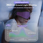 LC-dolida Sleep Mask with Bluetooth Headphones Bluetooth Sleep Mask Sleep Headphones,3D Eye Mask for Sleeping Mask Music Sleeping Headphones for Side Sleepers Meditation Gifts Gadgets for Men Women