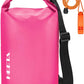 HEETA Waterproof Dry Bag for Women Men(Upgraded Version) 5L/10L/20L/30L/40L Roll Top Lightweight Dry Storage Bag Backpack with Emergency Whistle for Travel, Swimming, Boating, Kayaking, Camping, Beach