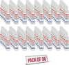 Hand Sanitizer Spray - Pack of 96 Unscented Spray Hand Sanitizer for Hands (1.85 fl. oz & 55ml)