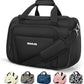 Underseat Carry On Luggage Lightweight Travel Tote Weekender Bag Overnight Duffle Bag for Travel, Travel Essentials Personal Item Travel Bag for Women and Men,Black-18Inch