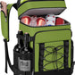 MIYCOO Cooler Backpack - 40 Cans Insulated Backpack Cooler for Men & Women, Portable 2 Leak Proof Compartments Coolers Bag for Beach Travel Picnic Lunch Hiking BBQ Camping