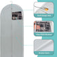 Dress Bags for Gowns Long, 65" Long Dress Bags for Hanging Clothes Clear Windows Foldable Long Garment Bag for Storage and Travel-24"x 65"/2 Pack