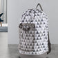 Dalykate Backpack Laundry Bag, Laundry Backpack with Shoulder Straps and Mesh Pocket Durable Nylon Clothes Hamper Bag with Drawstring Closure for College, Travel, Laundromat, Apartment