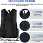 LARIPOP Lacrosse Bag Extra Large Backpack with Stick Holders & Helmet Compartment for Men Women Youth