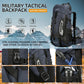 King'sGuard 60L Hiking Backpack Large Waterproof Camping Backpack for Men and Women Lightweight Frameless Backpacking Backpack with Rain Cover (Navy Blue) - Roamly