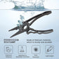 Titanium Fishing Pliers, Premium Saltwater Fishing Gear, Tungsten Cutters, Split Ring Hook Remover, Knot Tying Tool with Lanyard, Ice Fishing, Sea Fishing Kit Gifts for Men