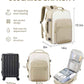 LOVEVOOK 50L Travel Backpack for Women & Men, Airline Approved Carry On Luggage with 3 Packing Cubes, TSA Overnight Bags, Waterproof Personal Item Bag, Weekender Essentials Backpacks fits 17" Laptop
