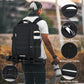 SDYSM Camera Bag Backpack Professional for DSLR SLR Mirrorless Camera Waterproof Laptop Back Pack 15.6 Inch with Rain Cover Anti Theft Travel Case Large Capacity Photography Backpack Black