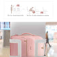 LOVEVOOK Travel Backpack for Women & Men 40L,Airline Approved Carry On Backpack Travel Essentials,TSA Carry on Luggage,Waterproof Personal Item Travel Bag,Suitcase with 3 Packing Cubes,Pink-Pink