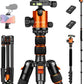 JOILCAN Tripod for Camera, 81" Aluminum Camera Tripod Stand, 83" DSLR Tripods & Monopods, Heavy Duty Travel Tripod for Binoculars Spotting Scope Telescope, Max Load 35lb