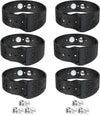 Motion Sickness Bands Anti Nausea Acupressure Wristband Sea Sickness Wristbands Nausea Bands（3Pairs-Black）