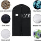 Univivi 16 Pack Suit Bags Garment Bag for Men Storage 40-inch Clothes Cover with Clear Window and ID Card Holder for Suit Jacket, Skirt, Shirt and Coat