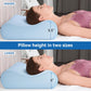 AM AEROMAX 32" King Size Contour Memory Foam Pillow, Cervical Pillow for Neck Pain Relief, Neck Orthopedic Sleeping Pillows for Side, Back and Stomach Sleepers