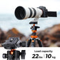 K&F Concept 68" Carbon Fiber Camera Tripod,Compact Tripods with Metal Ball Head,Quick Release Plate,Detachable Monopod 22lbs Load for DSLR Cellphone Tripods(SA255C1) D255C4+BH-28L