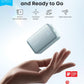 Anker Nano Power Bank, 10,000mAh Portable Charger with 2.3 ft InstaCord Retractable Cable, 45W Max Compact Battery Pack, Smart Display, for iPhone 16/17 Series, iPad, Galaxy, Pixel, and More