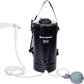 WILD HEART Camping Shower 22L/ 12L Portable Shower for Camping with Pressure Foot Pump and Hose - Solar Shower Bag Backpack for Camping, Road Trip & Outdoor Use