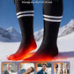 Heated Socks for Men Women with APP Control, 10000mAh*2 Battery Rechargeable Electric Heated Socks Up to 15 Hours,Smart Foot Warmers Washable for Camping Hunting Fishing Cycling Skiing Skating Hiking