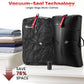 Vacuum Bags for Travel Luggage (2PCS + Wireless Pump), Vacuum Clothing Compression Bag with Adjustable Shoulder Strap, 50.6L Large Capacity, IP67 Waterproof, Reusable for Carry-on Luggage & Backpack
