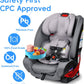 [2 Packs Blue & Pink] Kids Car Seat Tray, Travel Tray with Cup Holder for Toddler Baby, Kids Car Seat Food Snack Organizer for Road Trip, Stroller snack Organizer Travel Must Haves Toddler Must Haves