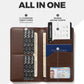 VULKIT Passport Holder Wallet RFID Blocking Travel Wallet for Men & Women - Roamly