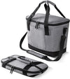 CleverMade Collapsible Insulated Cooler Bag – Leakproof Soft Folding Cooler for Beach, Travel, Car
