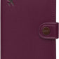 ZOPPEN Passport Holder Women, Passport Cover Travel Wallet Rfid Blocking Passport Wallet Cover Case Travel Essentials Document Organizer, Grape Purple