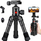 JOILCAN Mini Tripod for Camera, 21" Aluminum Desktop Tripod with 360° Ball Head, Portable Travel Tripods for DSLR Phone Projector, Load up to 15lb
