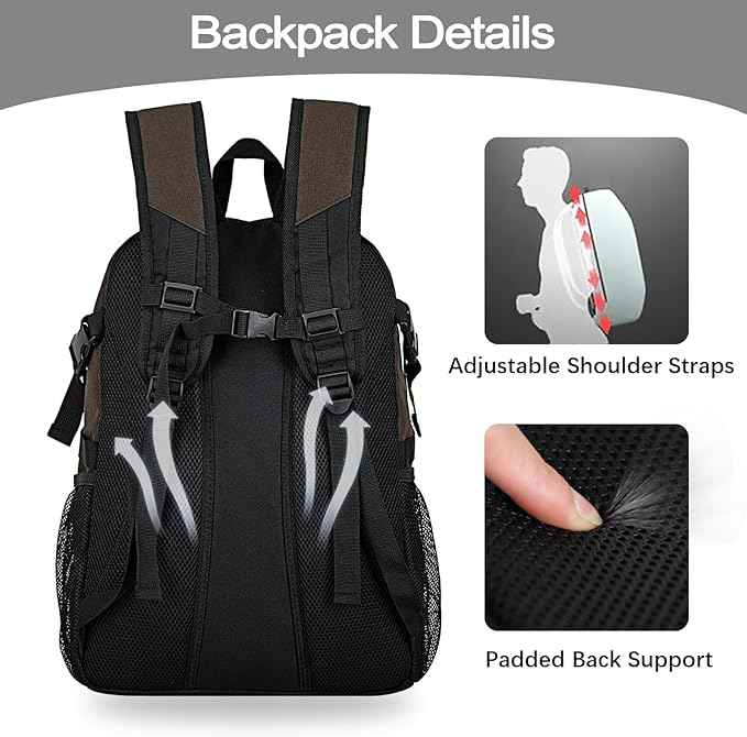 LARIPOP Basketball Bag, Sports Backpack with Ball Holder & Shoe Compartment, Water Resistant Gym Bag for Soccer Volleyball Travel