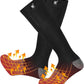 SNOW DEER Upgraded Rechargeable Electric Heated Socks，Ultimate Foot Warmer for Men & Women, Perfect for Skiing, Camping, Hiking, Motorcycling, &Outdoor Riding in Winter