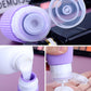 Travel Bottles for Toiletries 8 Pack, Tsa Approved Travel Size Toiletries 3 oz, Travel Containers for Toiletries, with Clear Bag, Leak Proof Silicone Squeezable Travel Essentials Creams Jars