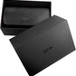 Barton Watch Bands BARTON Watch Roll - Black Recycled Leather Travel Case & Band Storage 2
