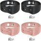 Motion Sickness Bands Anti Nausea Acupressure Wristband Sea Sickness Wristbands Nausea Bands（2 Pairs-Black+Pink）-Bohemia