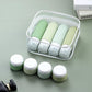 Travel Bottles for Toiletries 8 Pack, Tsa Approved Travel Size Toiletries 3 oz, Travel Containers for Toiletries, with Clear Bag, Leak Proof Silicone Squeezable Travel Essentials Creams Jars