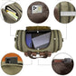 Wildroad 60L Travel Duffel Bag, Expandable Canvas Genuine Leather Duffle Bag Upgraded Overnight Weekender Bag Carry on Bag - Roamly