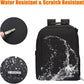 CADeN Camera Backpack Bag with Laptop Compartment 15.6" for DSLR/SLR Mirrorless Camera Waterproof, Camera Case Compatible for Sony Canon Nikon Camera and Lens Tripod Accessories Black