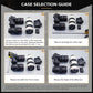 Lykus HC-5220 Waterproof Hard Case with Wheels and Customizable Foam, Interior Size 20.5x14.2x9.7 inch, Suitable for camera, lens, drone, mic, flashlight, projector, electronics, tools, and more